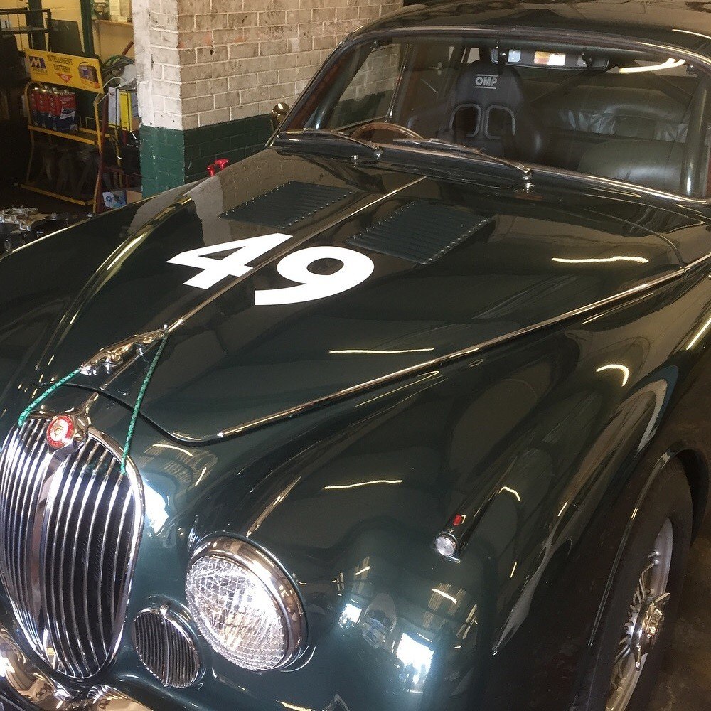 West Riding Restored Jaguar Mk2 Racer